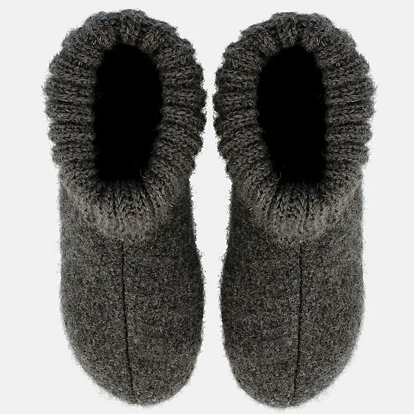 Haflinger Everest Karlo Hüttenschuhe Aus Reiner Schurwolle Mit Gummisohle 3 Haflinger Everest Karlo Hüttenschuhe Aus Reiner Schurwolle Mit Gummisohle – Bild 3