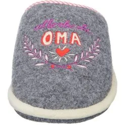 Adelheid Allerbeste Oma Filzpantoffel - Hellgrau 8 Adelheid Allerbeste Oma Filzpantoffel - Hellgrau -Schuhladen 4384032 03