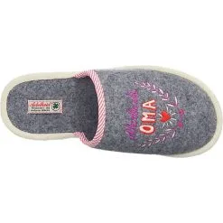 Adelheid Allerbeste Oma Filzpantoffel - Hellgrau 10 Adelheid Allerbeste Oma Filzpantoffel - Hellgrau -Schuhladen 4384032 05