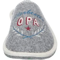 Adelheid Allerbester Opa Hausschuhe - Hellgrau -Schuhladen 4384393 03