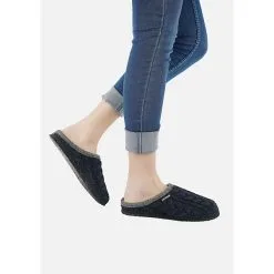 Giesswein Hausschuhe Neudau Hüttenschuhe - Dunkelblau -Schuhladen 4999348 09