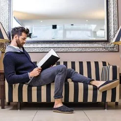 Giesswein Hausschuh Veitsch Hüttenschuhe - Anthrazit -Schuhladen 4999409 07