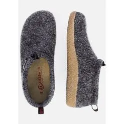 Giesswein Damen Hüttenschuhe Geschlossene Hausschuhe - Grau -Schuhladen 7274302 10
