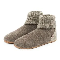 Giesswein Hüttenschuhe Wildpoldsried Hüttenschuhe - Taupe -Schuhladen 7274724 04