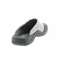 Rohde Pantoffeln - Grau -Schuhladen 8287277 03