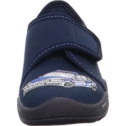 Superfit Hausschuhe BENNY WMS Weite M Für Jungen - Blau Modell 1 -Schuhladen 8354626 03