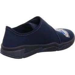 Superfit Hausschuhe BENNY WMS Weite M Für Jungen - Blau Modell 1 -Schuhladen 8354626 04