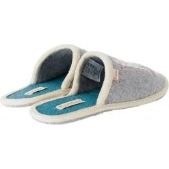 Adelheid Pantoffeln - Grau -Schuhladen 8444578 06