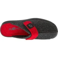 Rohde Vaasa-D Pantoffeln - Dunkelgrau -Schuhladen 8819505 06