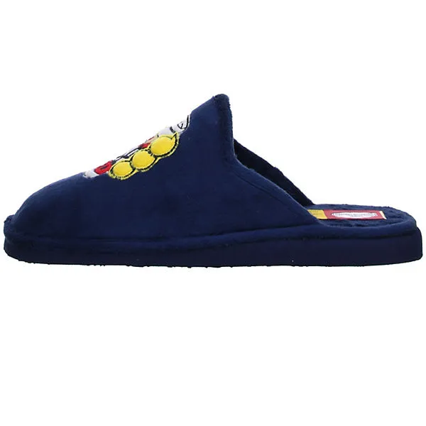 Andinas Damen Herren Jungen Mädchen Pantoletten Hausschuhe Pantoffeln Homer Simpson Blau - Blau 5 Andinas Damen Herren Jungen Mädchen Pantoletten Hausschuhe Pantoffeln Homer Simpson Blau - Blau – Bild 5