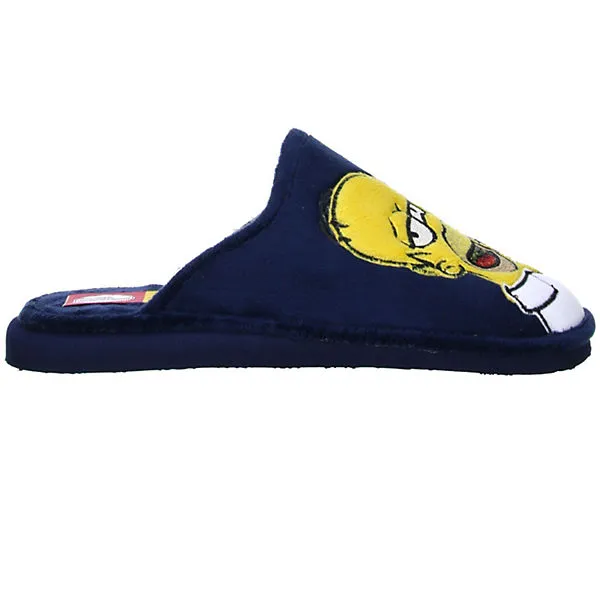 Andinas Damen Herren Jungen Mädchen Pantoletten Hausschuhe Pantoffeln Homer Simpson Blau - Blau 6 Andinas Damen Herren Jungen Mädchen Pantoletten Hausschuhe Pantoffeln Homer Simpson Blau - Blau – Bild 6