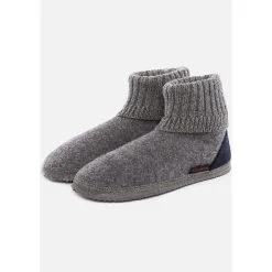 Giesswein Hüttenschuhe Kramsach Adults Hüttenschuhe - Grau -Schuhladen 8955191 04