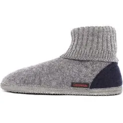 Giesswein Hüttenschuhe Kramsach Adults Hüttenschuhe - Grau -Schuhladen 8955191 08