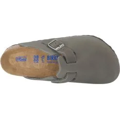 Birkenstock Boston Weichbettung Weit Geschlossene Hausschuhe - Grau/anthrazit 10 Birkenstock Boston Weichbettung Weit Geschlossene Hausschuhe - Grau/anthrazit -Schuhladen 9164429 06