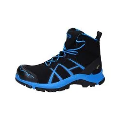 HAIX® Haix Sicherheitsschuhe Black Eagle Safety 40 Mid Black/blue Sicherheitshalbschuhe - Schwarz/blau -Schuhladen 9503543 08